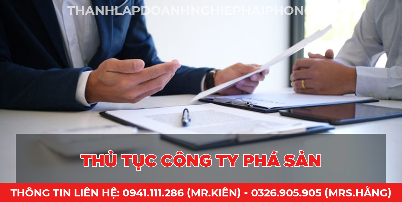 Thủ tục công ty phá sản